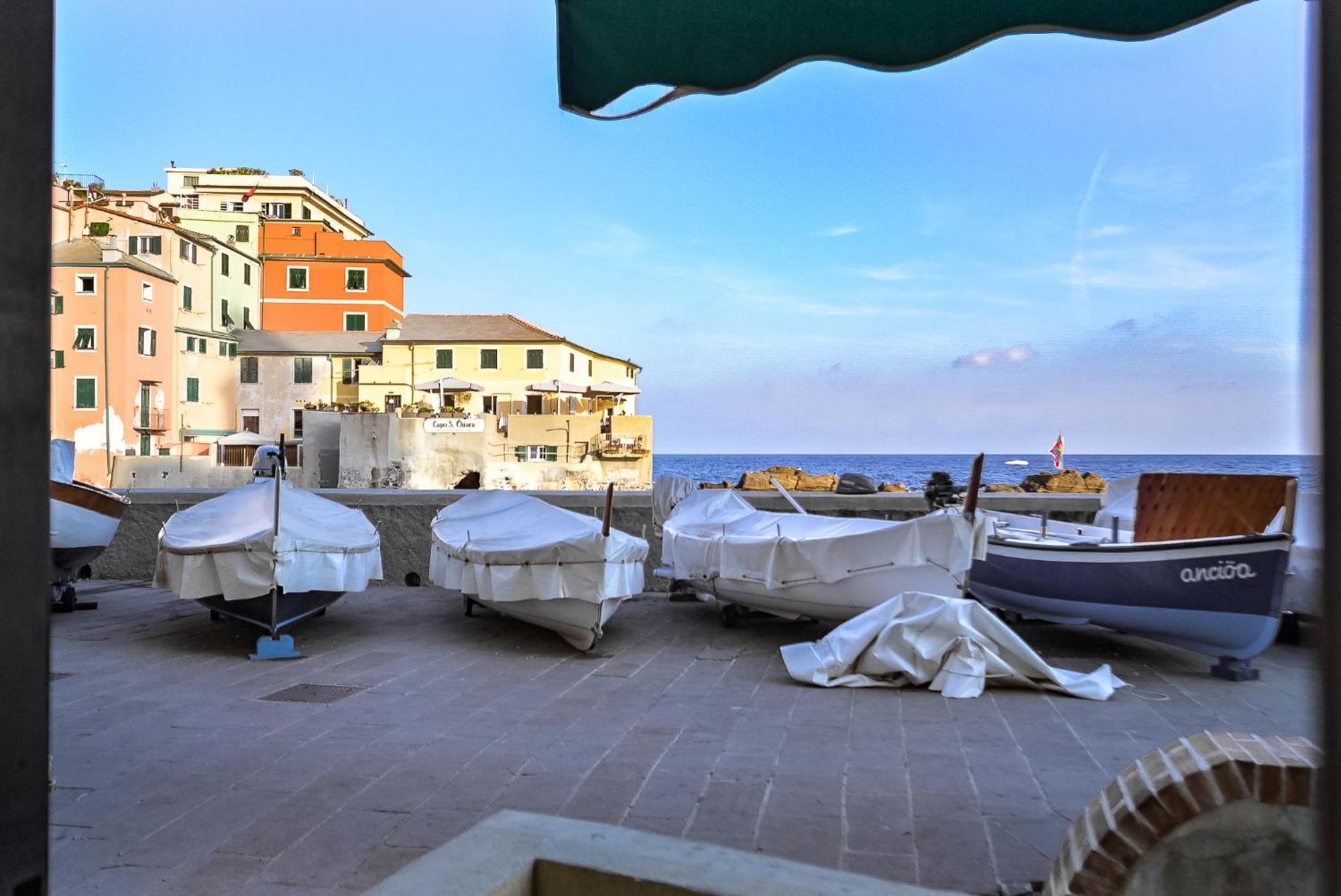 Baian Casa Vacanze Genoa Bagian luar foto