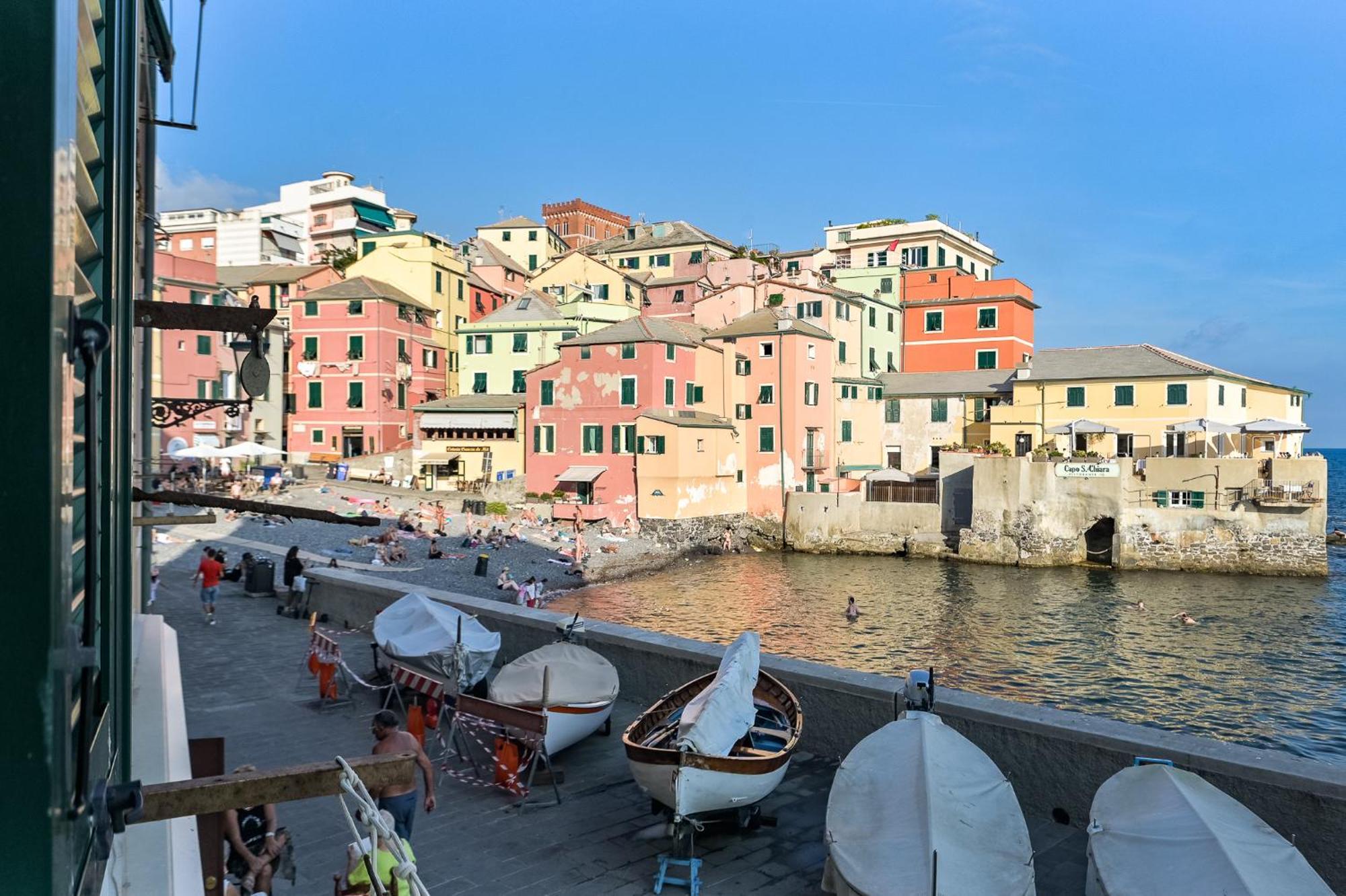 Baian Casa Vacanze Genoa Bagian luar foto